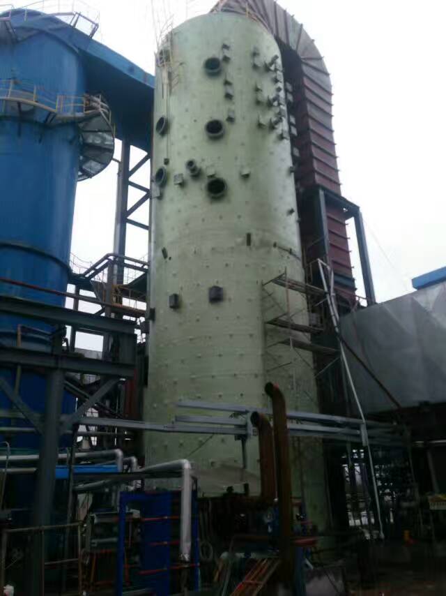 玻璃鋼脫硫塔介紹 玻璃鋼脫硫塔介紹