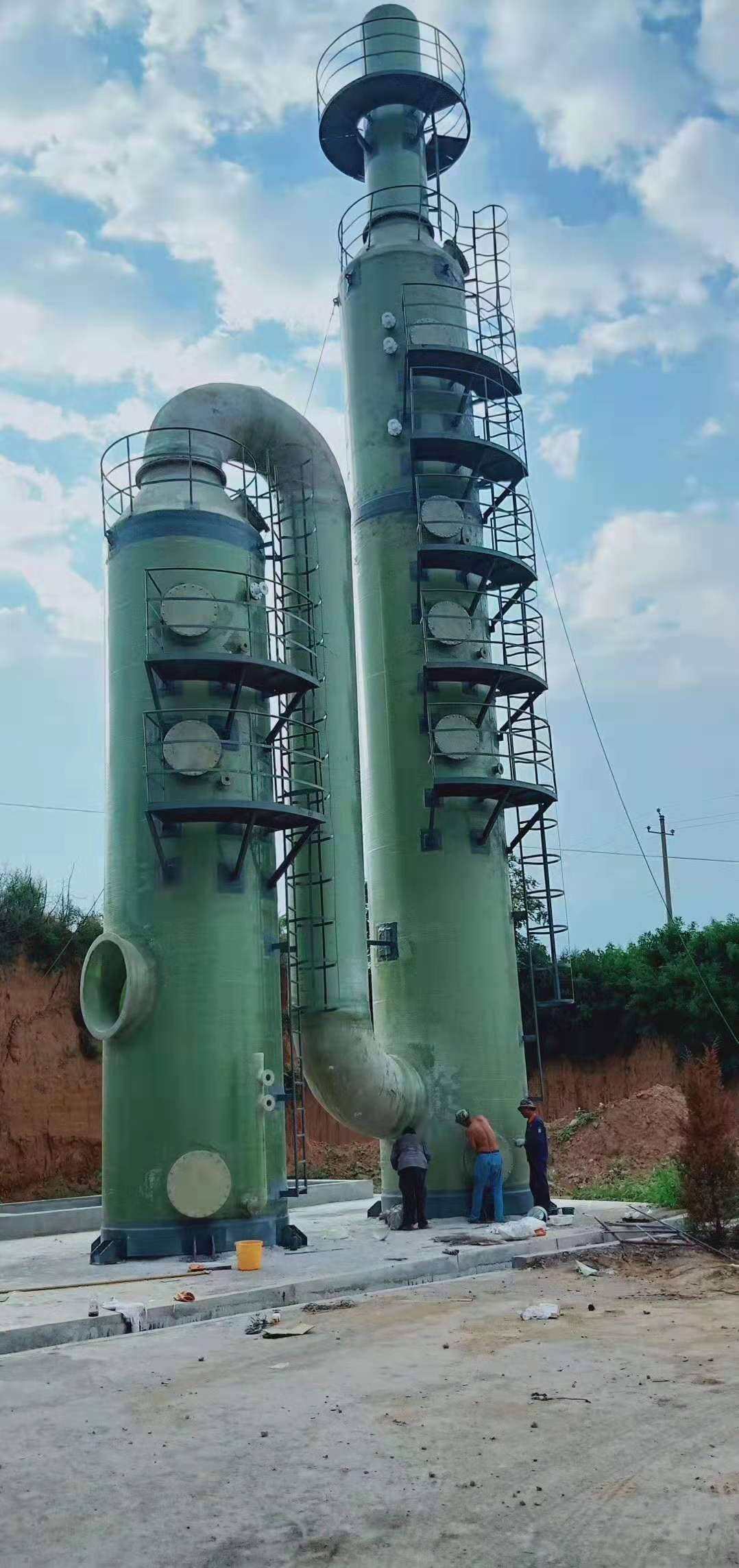 玻璃鋼脫硫塔設備